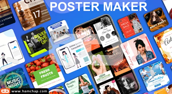 طراحی تراکت با گوشی موبایل ، طراحی تراکت و پوستر با اپلیکیشن Digital Flyer & Poster Maker